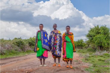 Жители северной Танзании