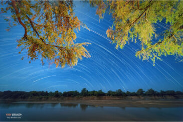 Звезды над рекой Луангва. Северная Замбия