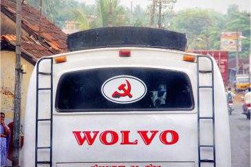 Индийский автобус "Вольво". Индия