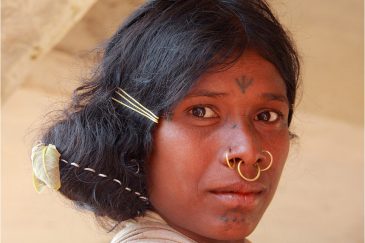 Женщина из племени Донгрия. Индия