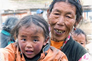 Тибетская семья