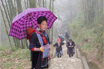 Черные хмонги в горных деревушках северного Вьетнама