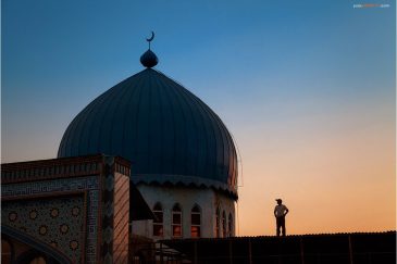 Крыша мечети Хаджи Якуб в Душанбе