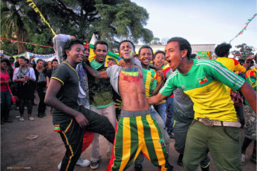 Футбольные фанаты. Эфиопия-Чад 2-0