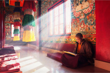 Тишина и медитация. Буддистский монастырь в Намчи, штат Сикким