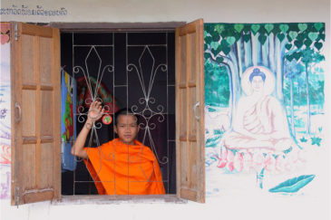 Буддистский монастырь в Муанг Синге. Лаос