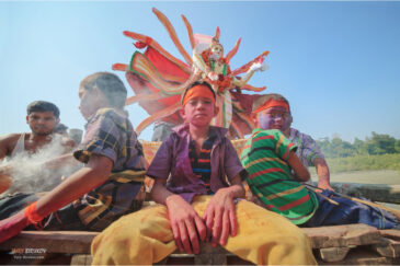 Индуистский фестиваль на острове Махескали в окрестностях Кокс Базара