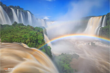 Водопад Игуасу с бразильской стороны